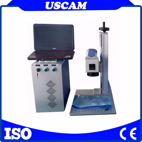 Máquina de grabado de marcado de código Qr láser CNC de fibra marcador inteligente