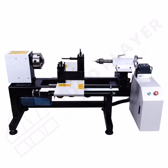 Máquina de torno CNC de madera A26 actualización modelo uno maquinaria de carpintería